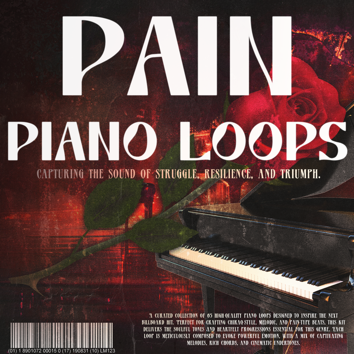 [65 Melodic Loops] Pain Piano Loop Kit